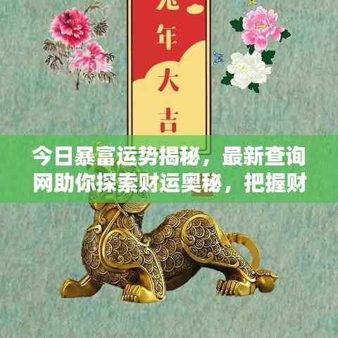 今日暴富运势揭秘,最新查询网助你探索财运奥秘,把握财富机遇之门