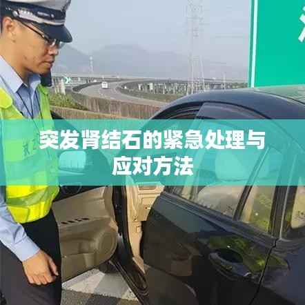 突发肾结石的紧急处理与应对方法