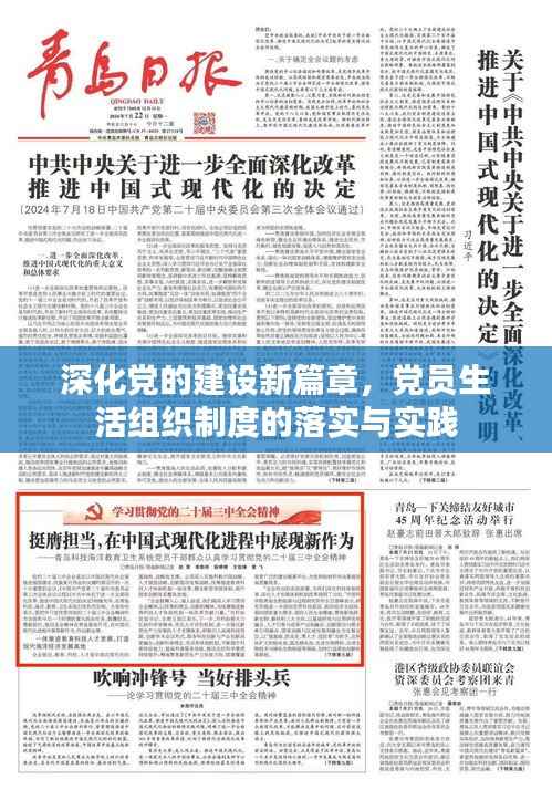 深化党的建设新篇章，党员生活组织制度的落实与实践